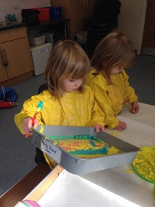 Marble painting 