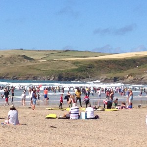 Polzeath beach 