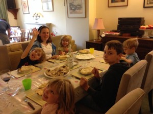 First curry sitting for the kids