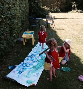 Outdoor crafting