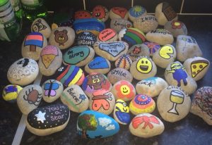 Painted stones